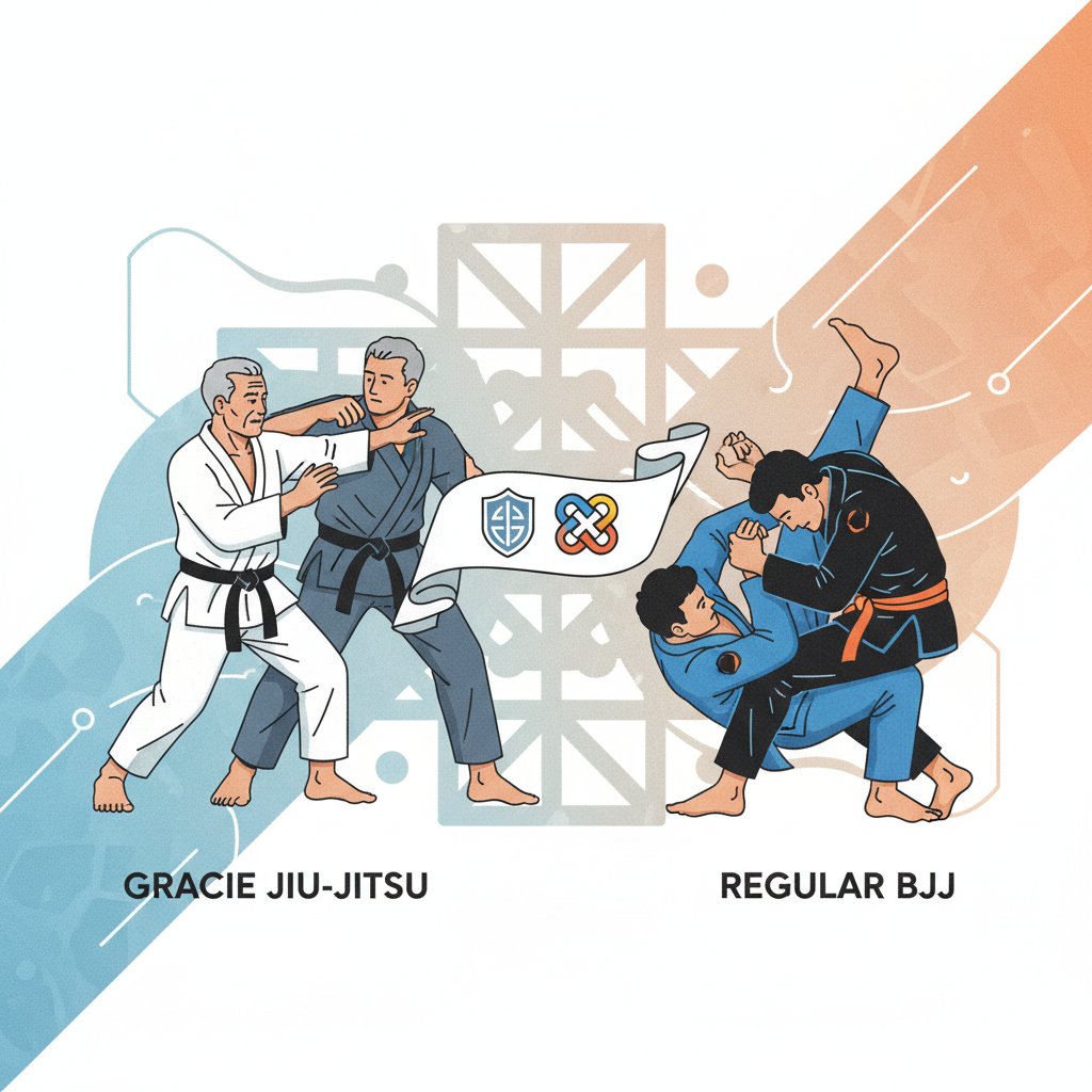 Gracie Jiu-Jitsu vs Regular BJJ: Key Differences | Image